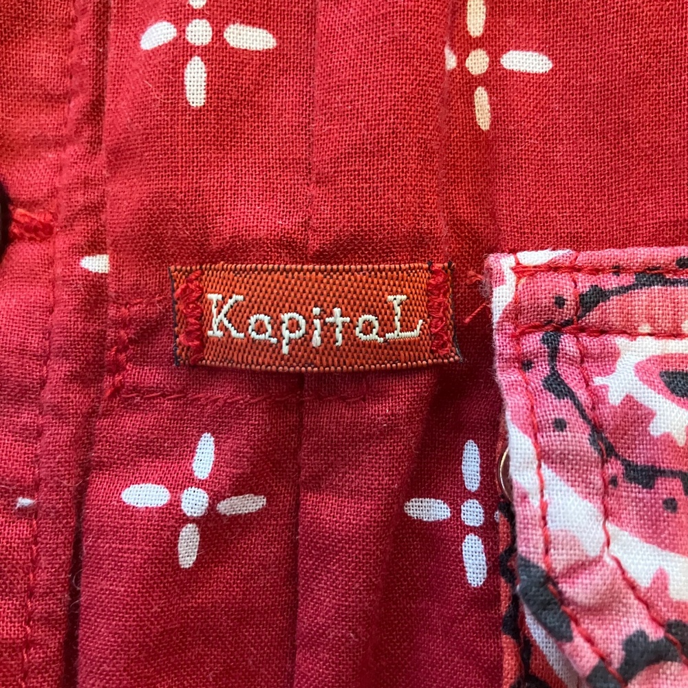 Bandana Patchwork button down - Picture 3 of 5